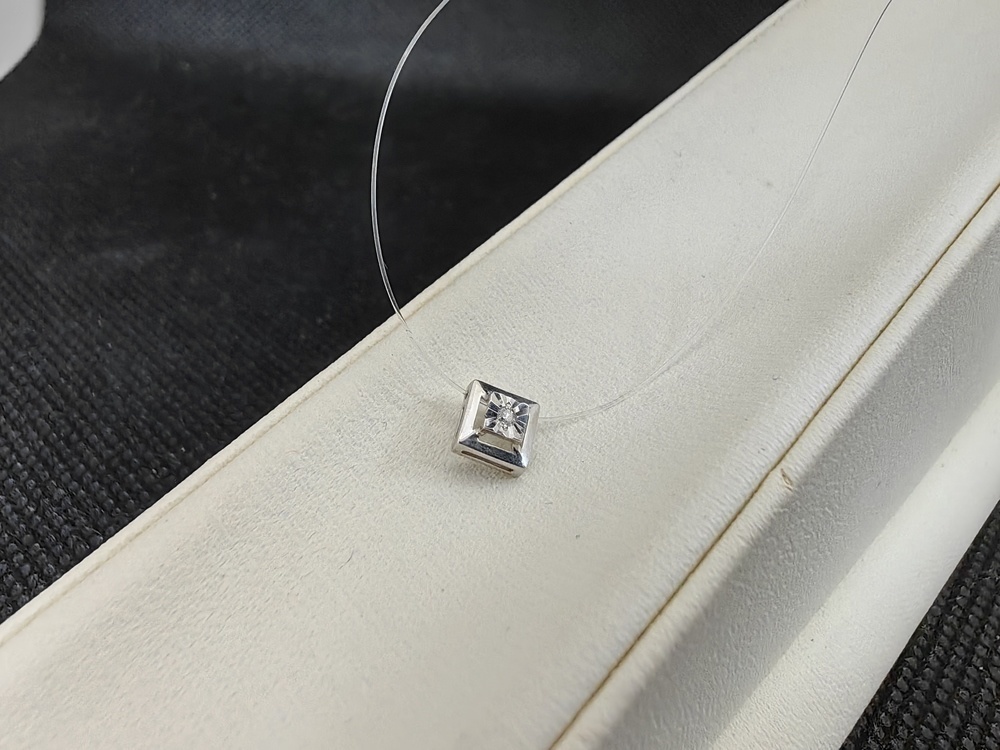 КОЛЬЕ БРИЛЛИАНТ (Ag 925)