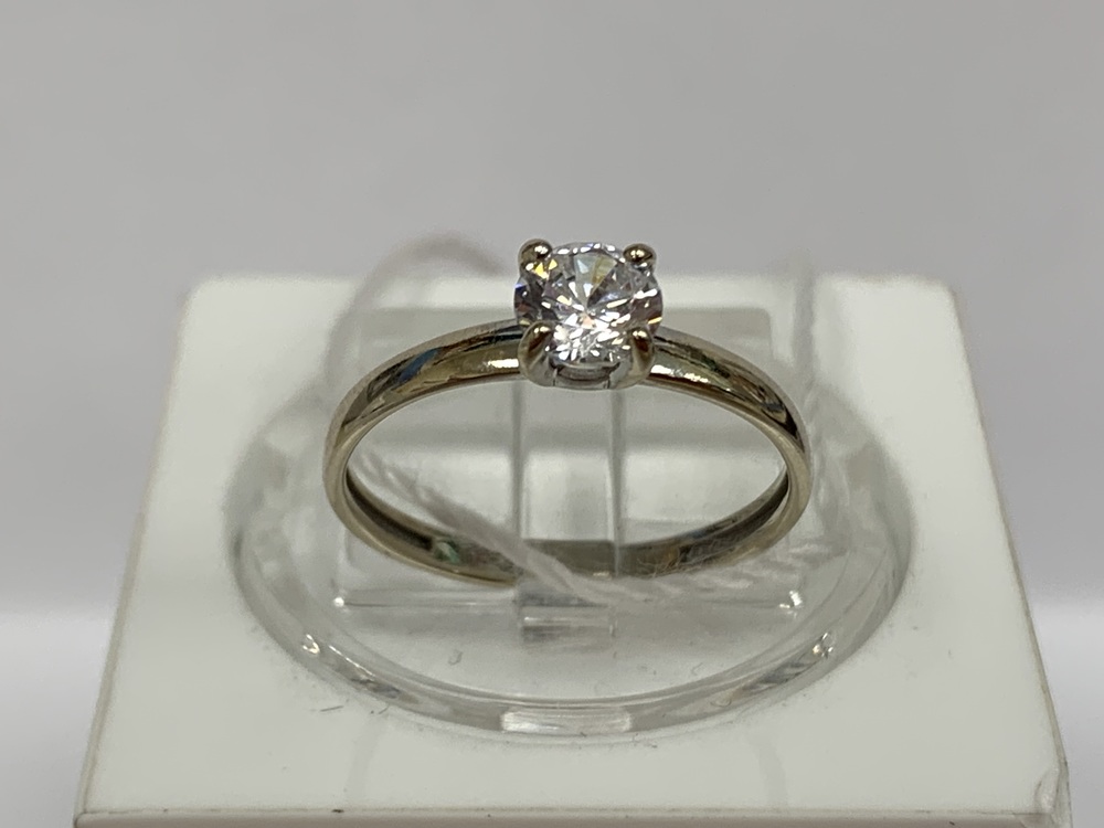 КОЛЬЦО С КАМНЕМ (Au 585)