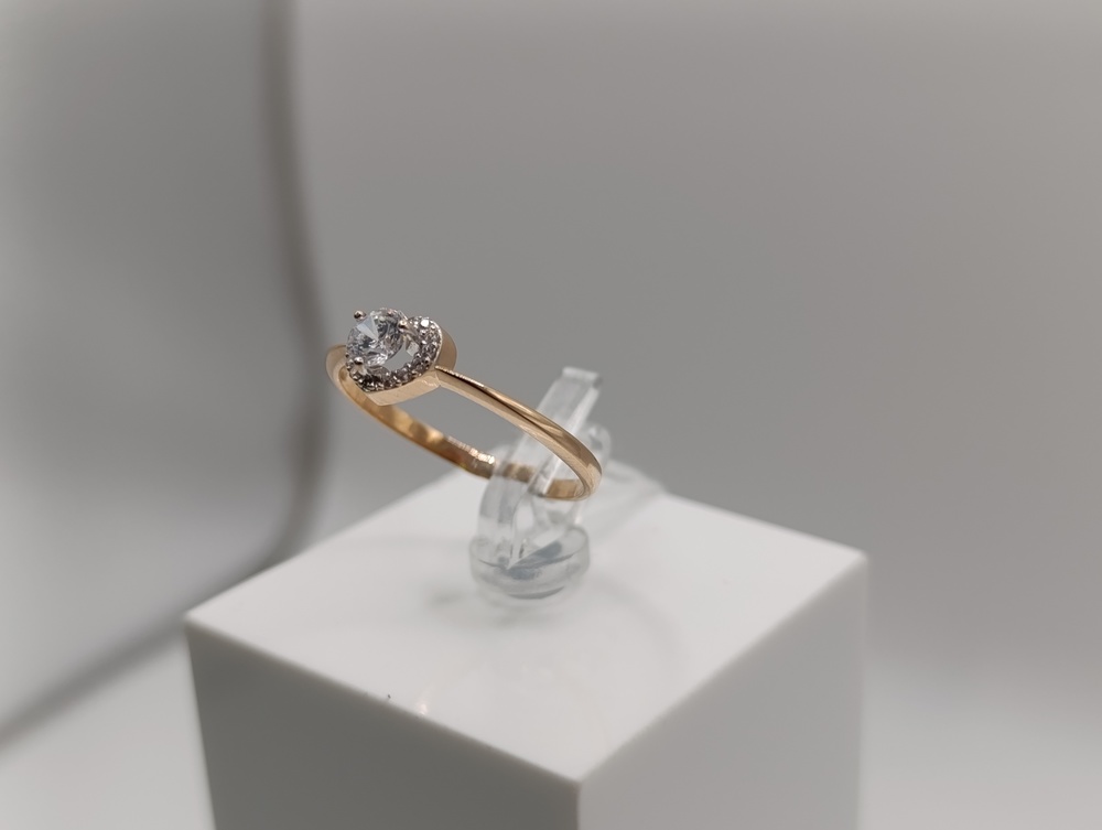 КОЛКМИ585 КОЛЬЦО С КАМНЯМИ (Au 585)