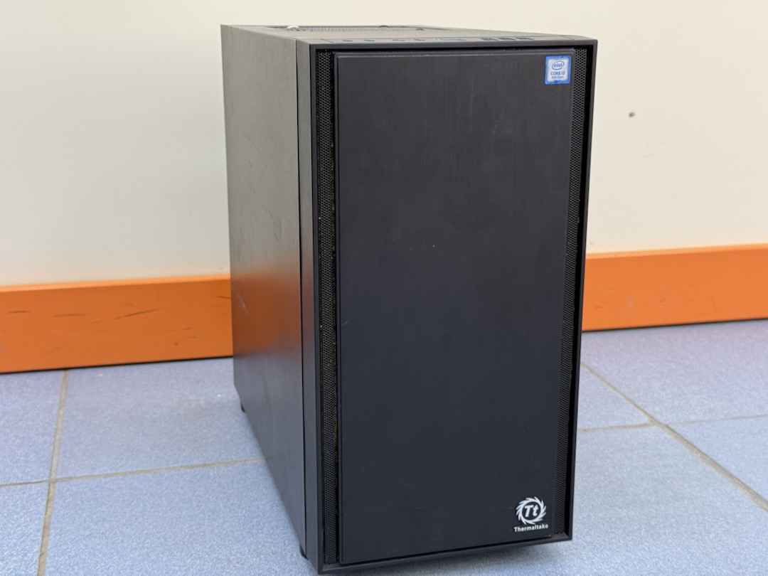 Системный блок THERMALTAKE; Core i3-9100F, GeForce GTX 1050 Ti, 8 Гб, Нет, 500 Гб