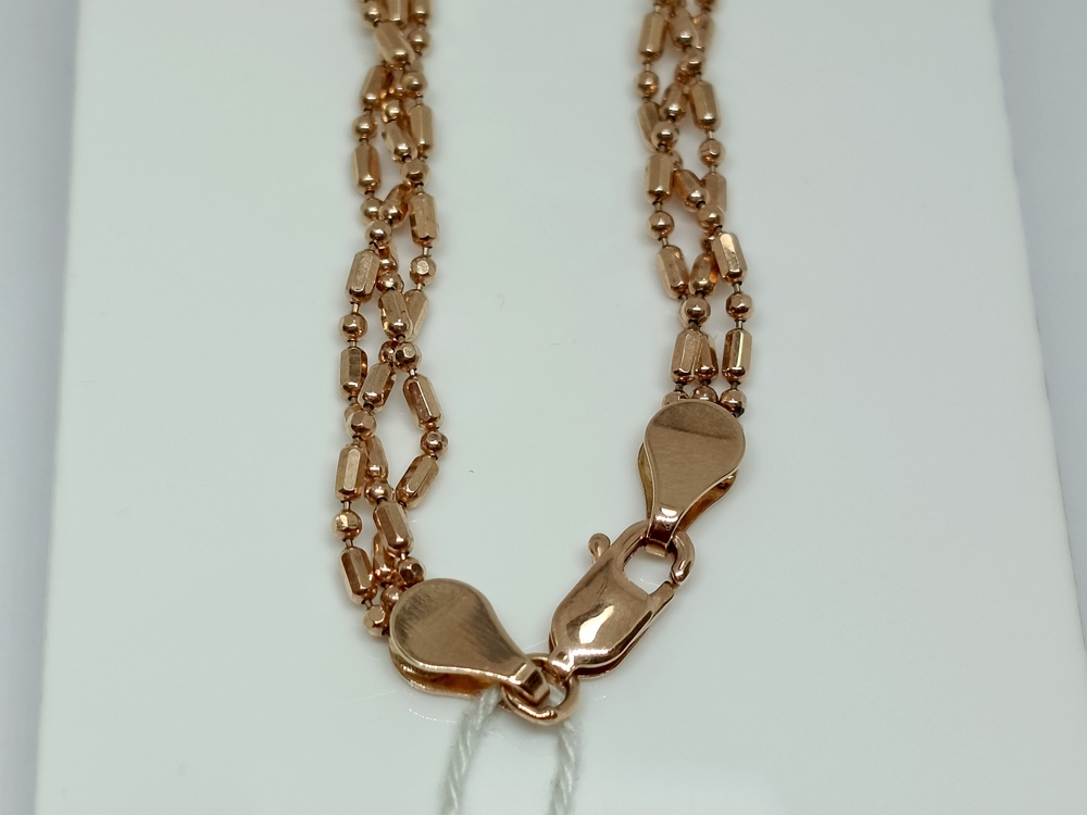 ЦППА585 ЦЕПЬ ПУСТОТЕЛАЯ Перлина (Au 585)