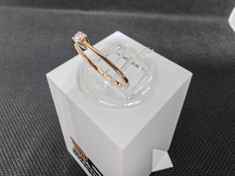 КОЛЬЦО С КАМНЕМ (Au 585)