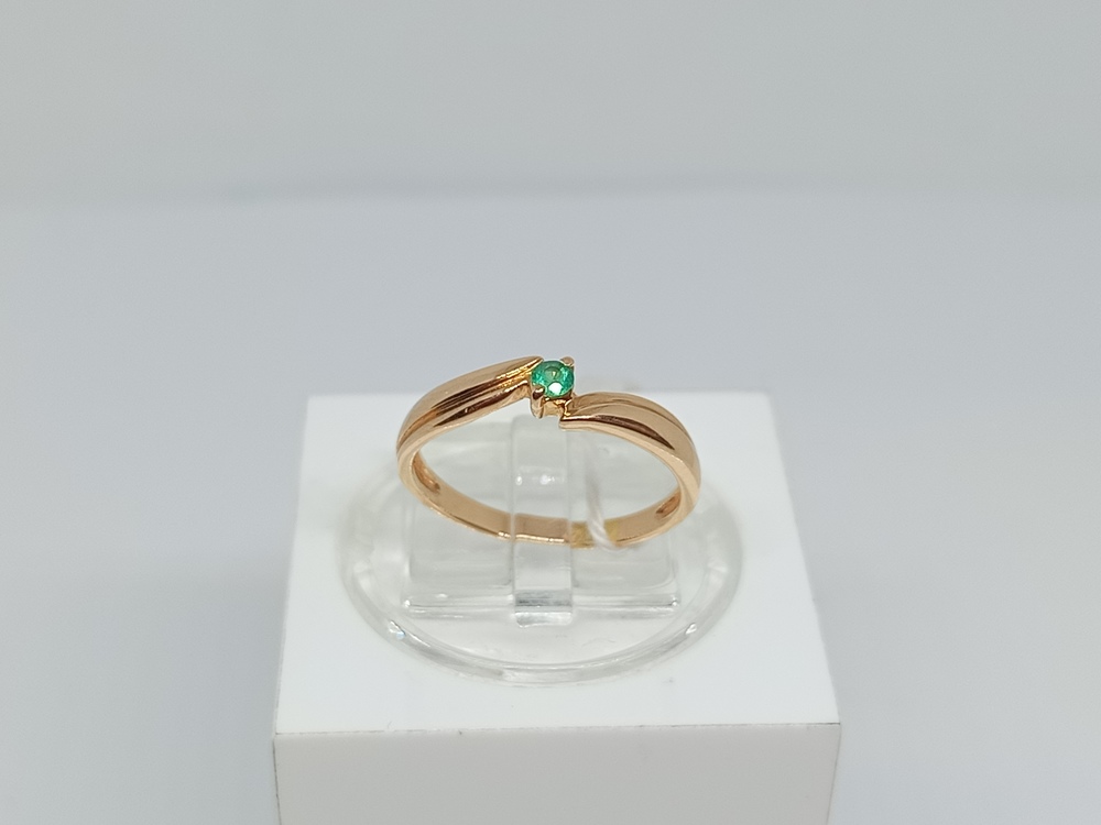 КОЛЬЦО С КАМНЕМ (Au 585)