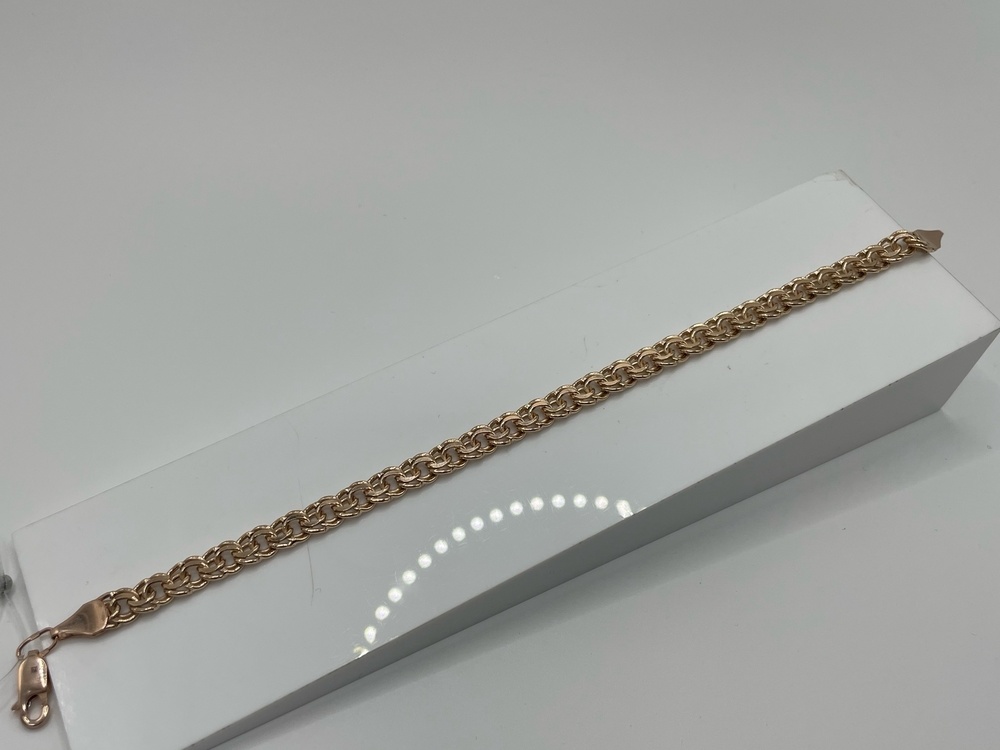 670009024 БРАСЛЕТ ПУСТОТЕЛЫЙ Бисмарк (Au 585)