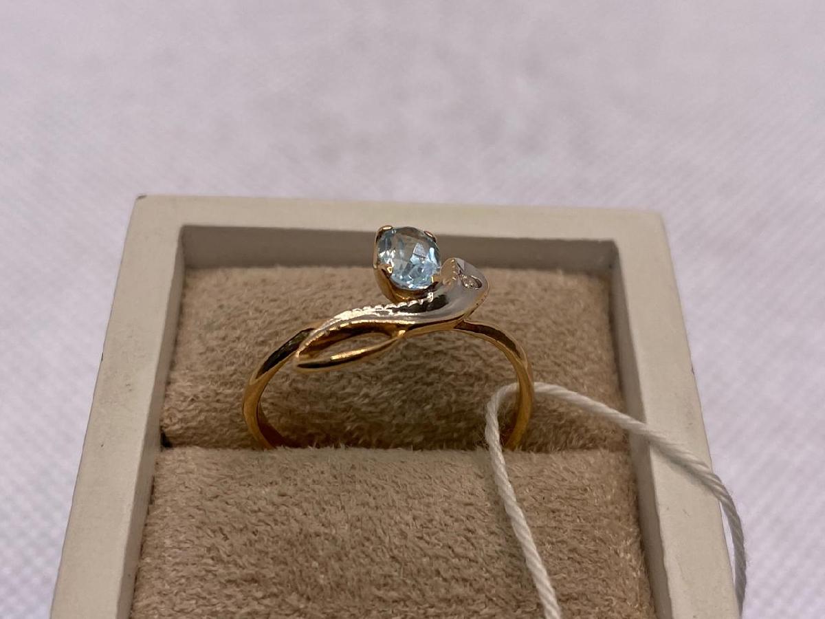 КОЛКМИ585 КОЛЬЦО С КАМНЯМИ (Au 585)