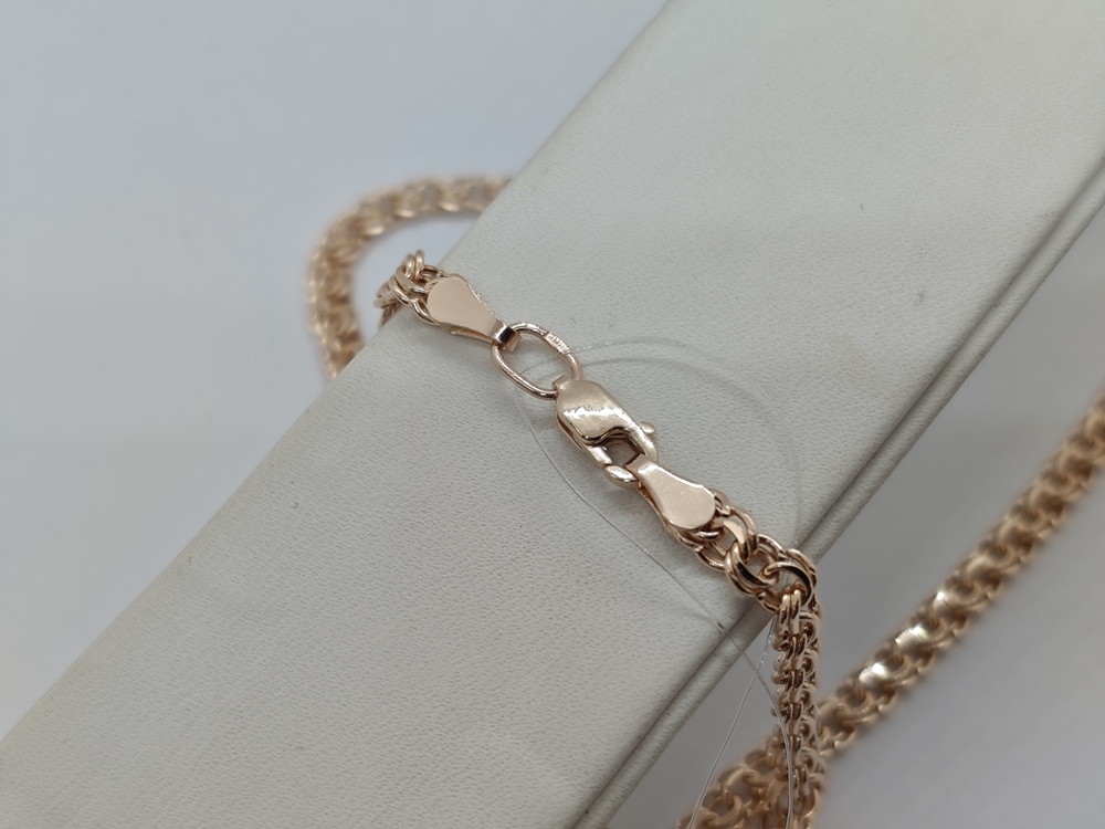 ЦЕПЬ ПУСТОТЕЛАЯ Бисмарк (Au 585)