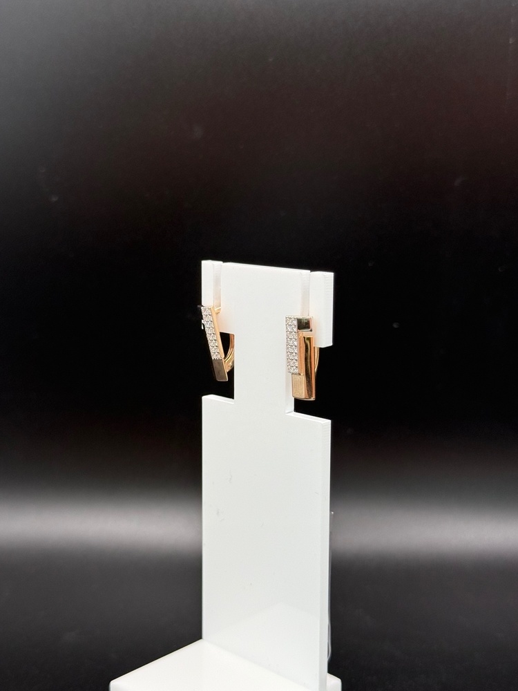 СЕРЬГИ С КАМНЯМИ (Au 585)