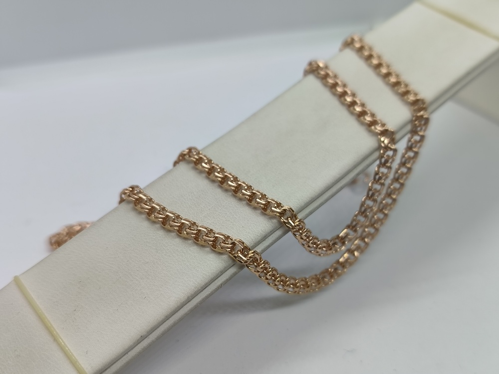 ЦЕПЬ ПОЛНОВЕСНАЯ Бисмарк (Au 585)