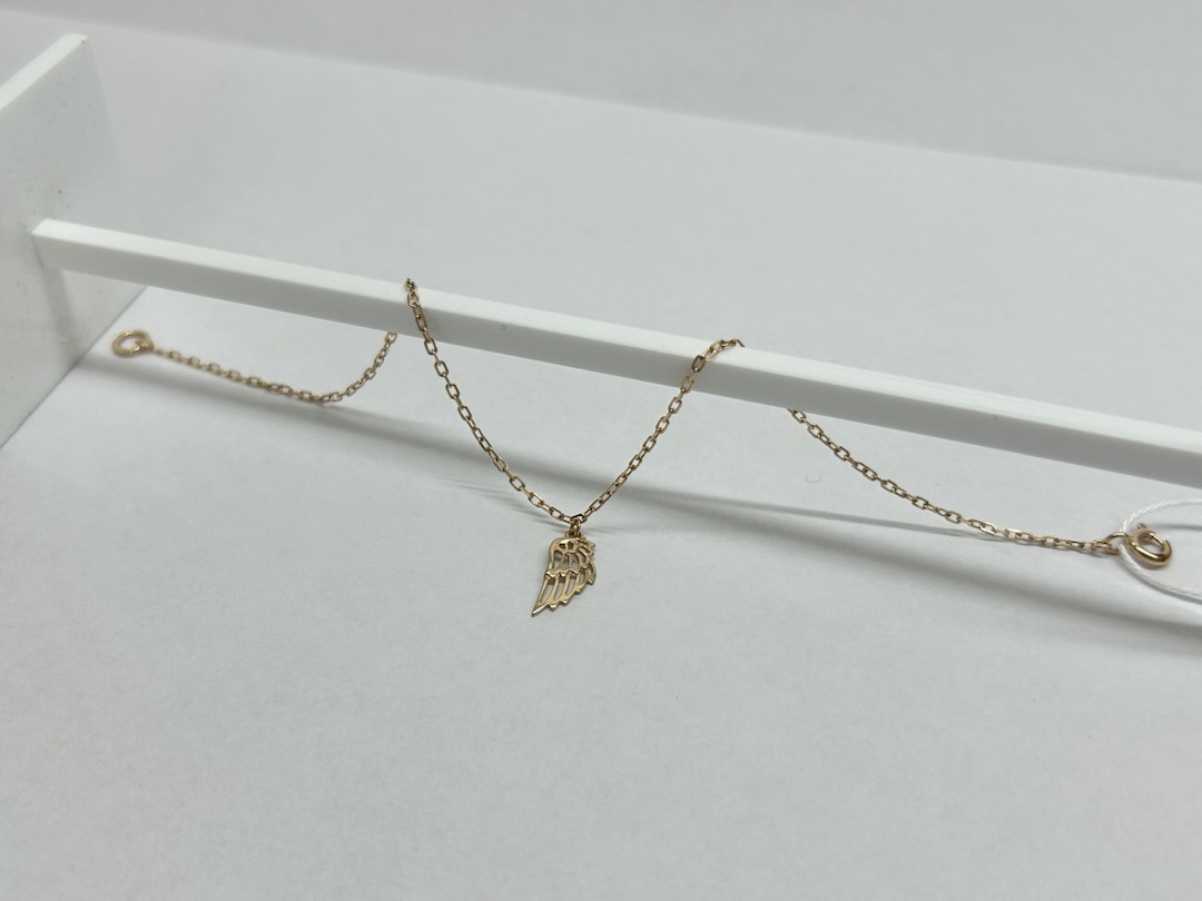 БРАСЛЕТ ПУСТОТЕЛЫЙ Якорное Au 585