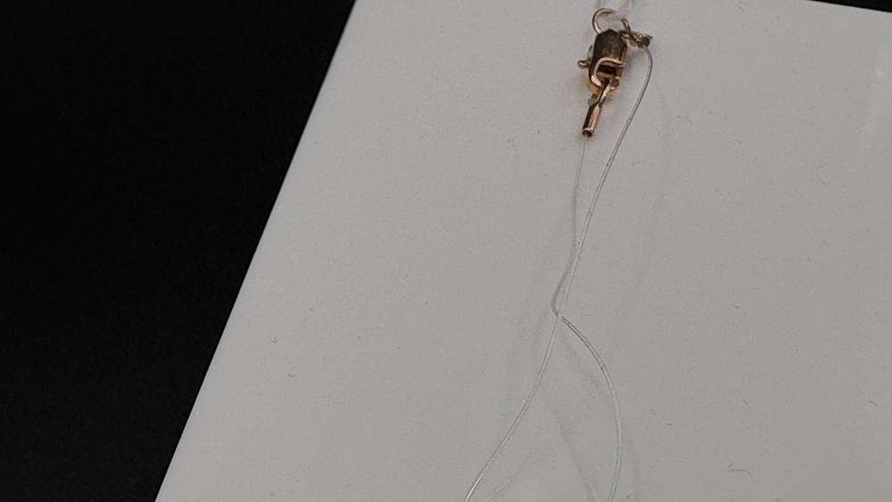 КОЛЬЕ НА ЛЕСКЕ (Au 585)