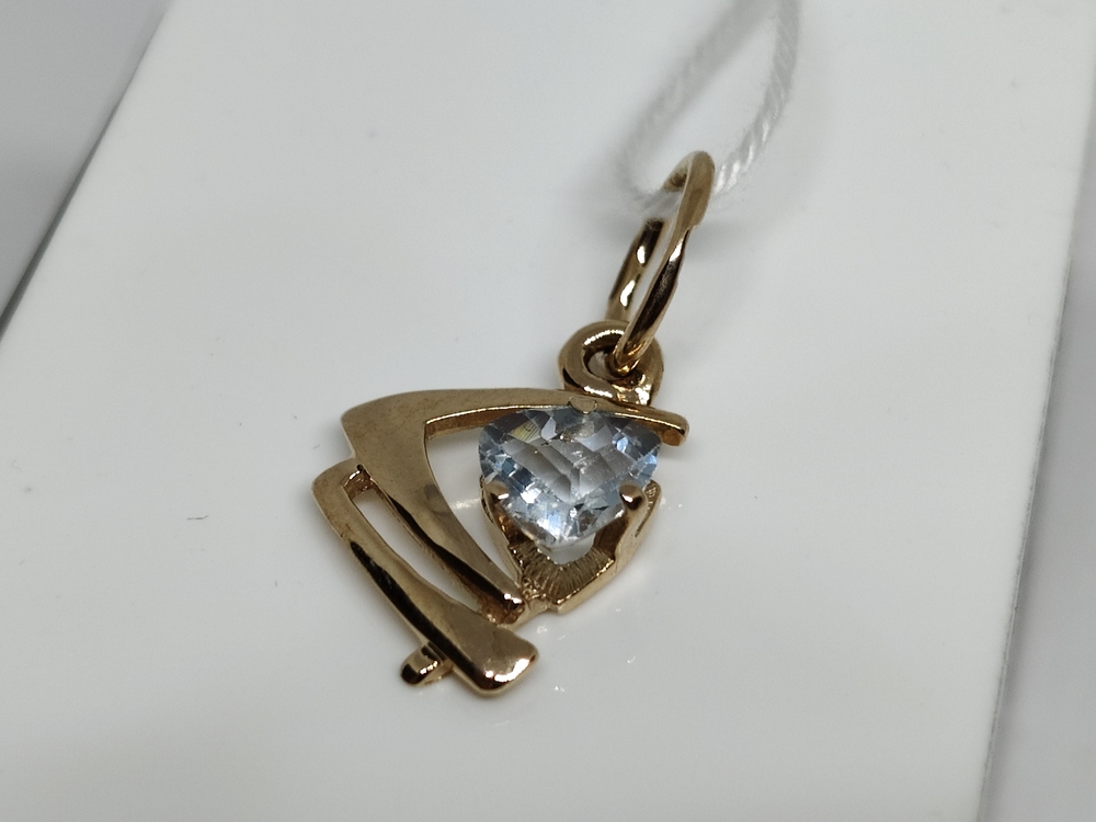 ПОДВЕСКА С КАМНЕМ (Au 585)