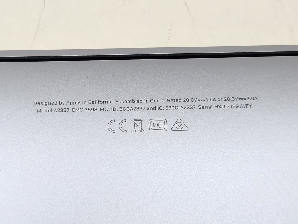 Ноутбук Apple MacBook Air (Retina 13 дюймов  M1,A2337) 2020