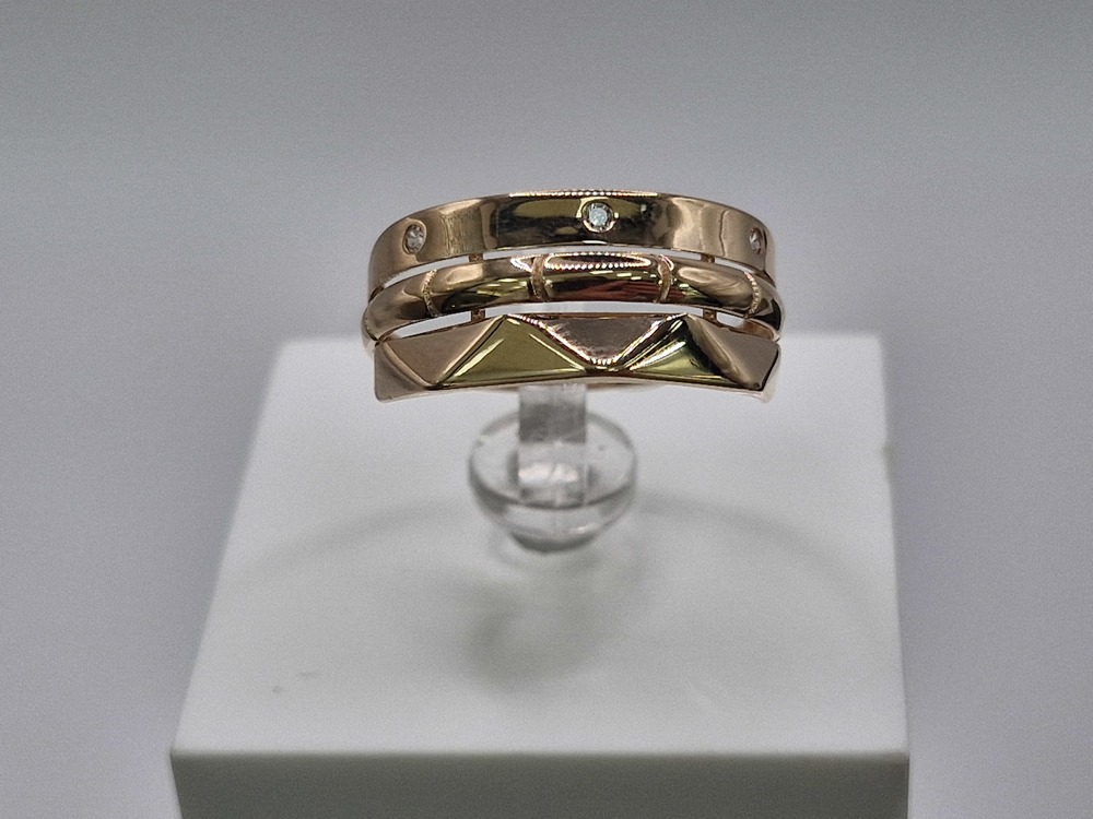 КОЛЬЦО С КАМНЕМ (Au 585)