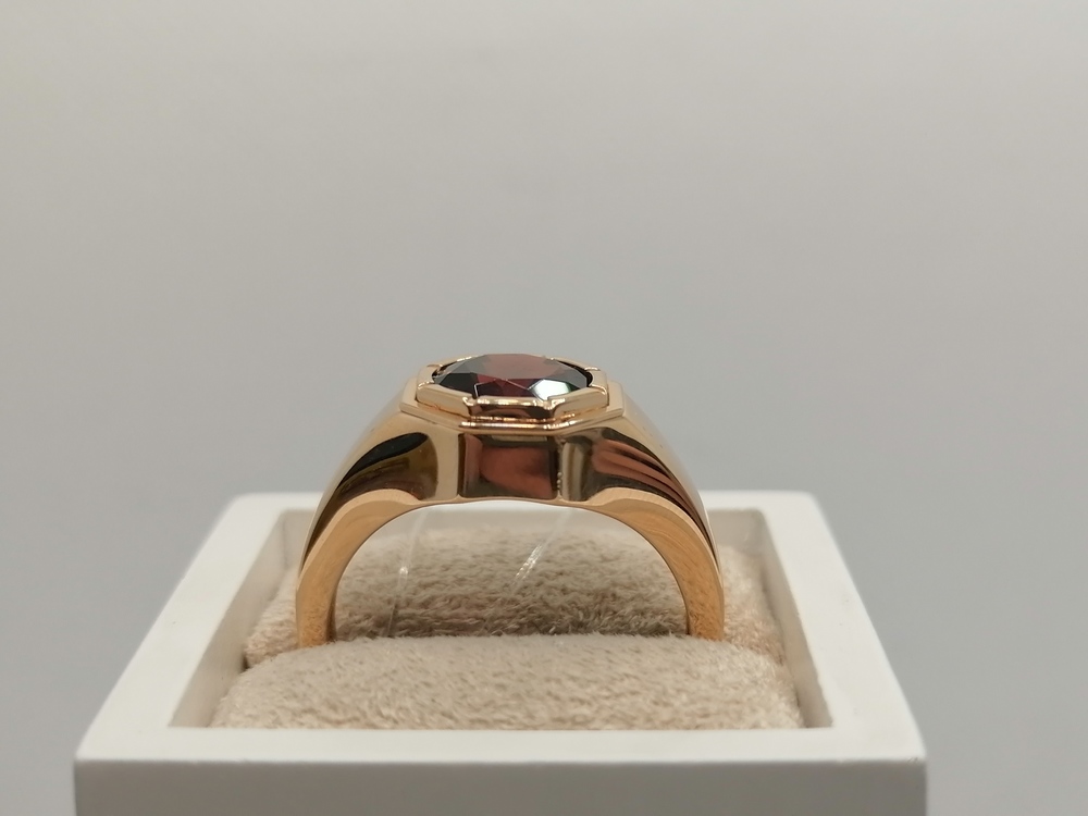 КОЛЬЦО ГРАНАТ (Au 585)