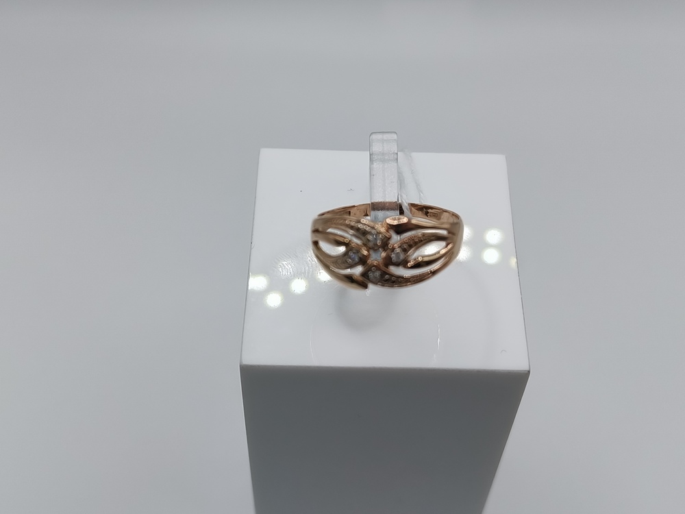 КОЛКМИ585 КОЛЬЦО С КАМНЯМИ (Au 585)