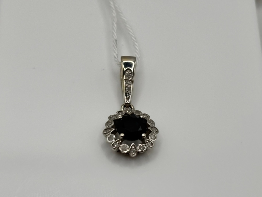 ПОДКМИ585 ПОДВЕСКА С КАМНЯМИ (Au 585)