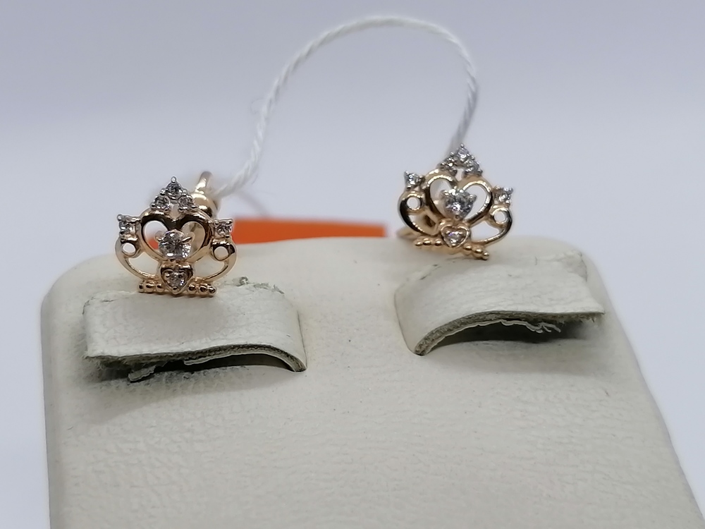 СЕРЬГИ ПУСЕТЫ (Au 585)