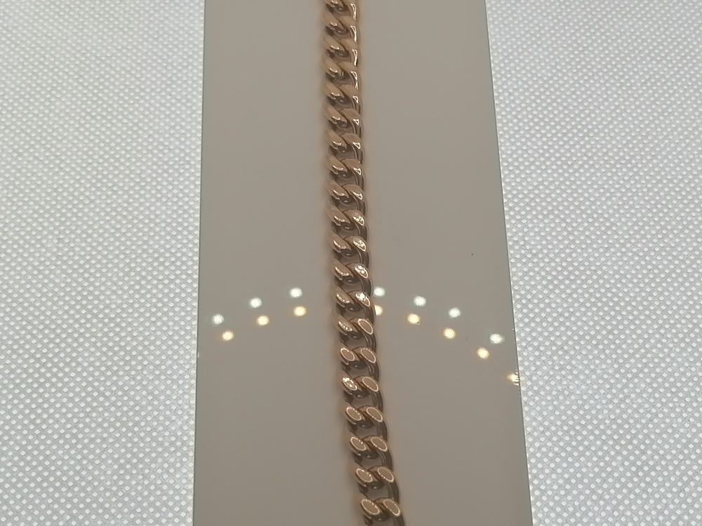 БРАСЛЕТ ПУСТОТЕЛЫЙ Панцирное (Au 585)