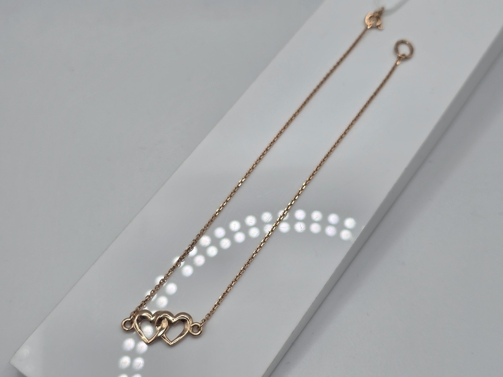 БННГ585 БРАСЛЕТ НА НОГУ (Au 585)