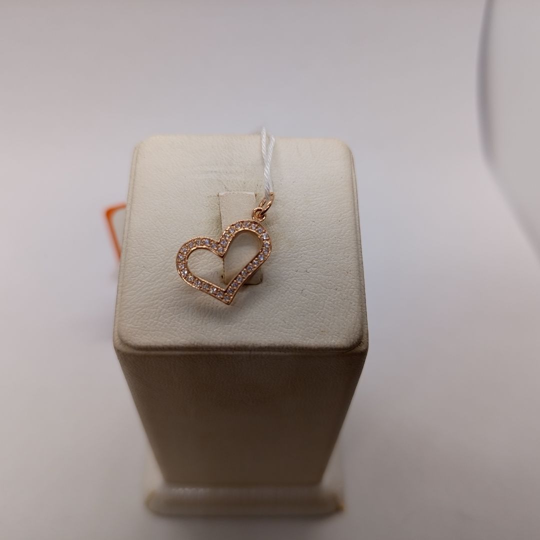 ПОДКМИ585 ПОДВЕСКА С КАМНЯМИ (Au 585)