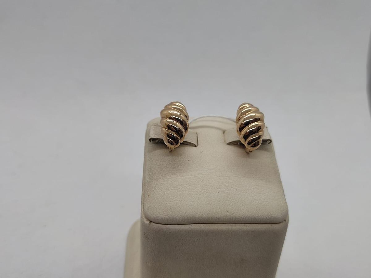 СЕРЬГИ БЕЗ КАМНЯ (Au 585)