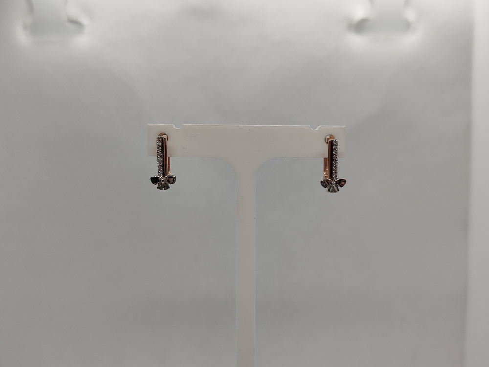 СЕРЬГИ С КАМНЯМИ (Au 585)