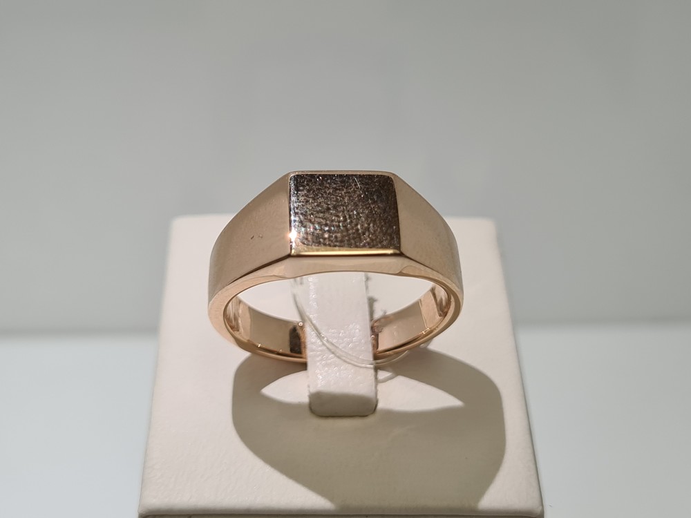 КОЛЬЦО ПЕЧАТКА без камня (Au 585)