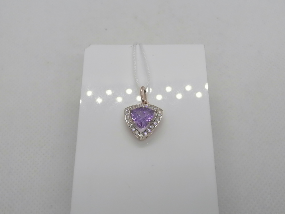 ПОДКМИ585 ПОДВЕСКА С КАМНЯМИ (Au 585)