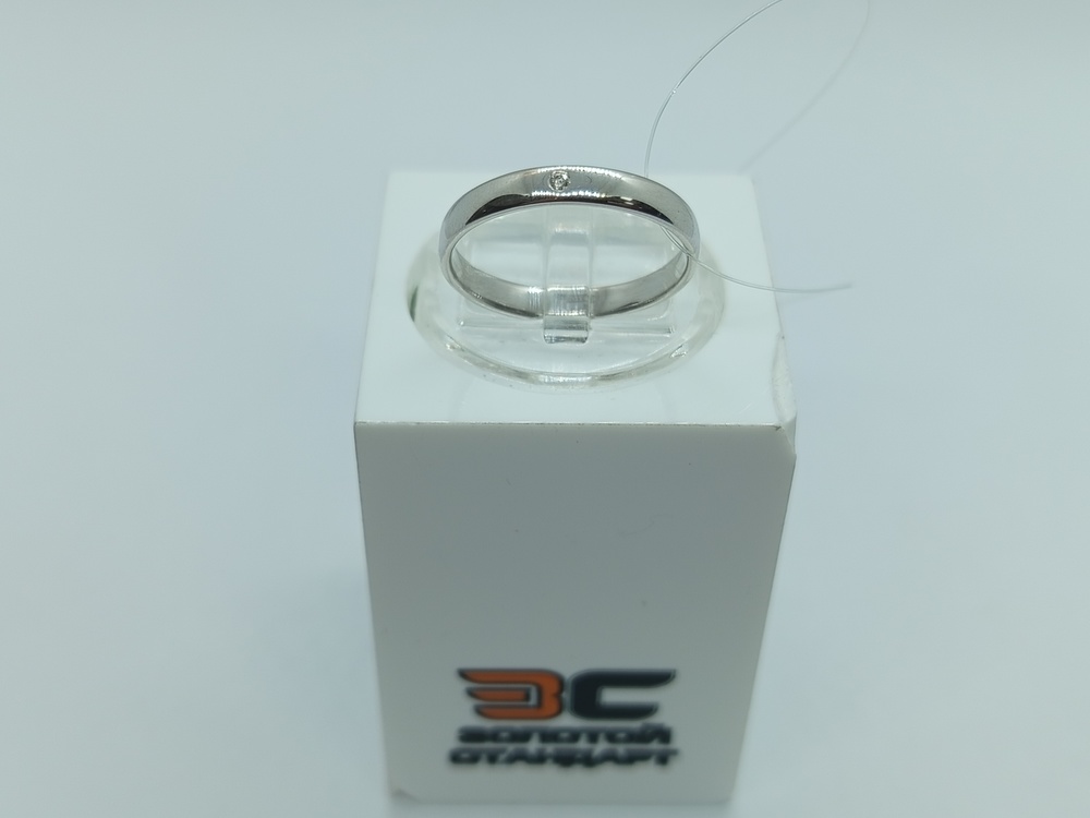 КОЛЬЦО БРИЛЛИАНТ (Ag 925)