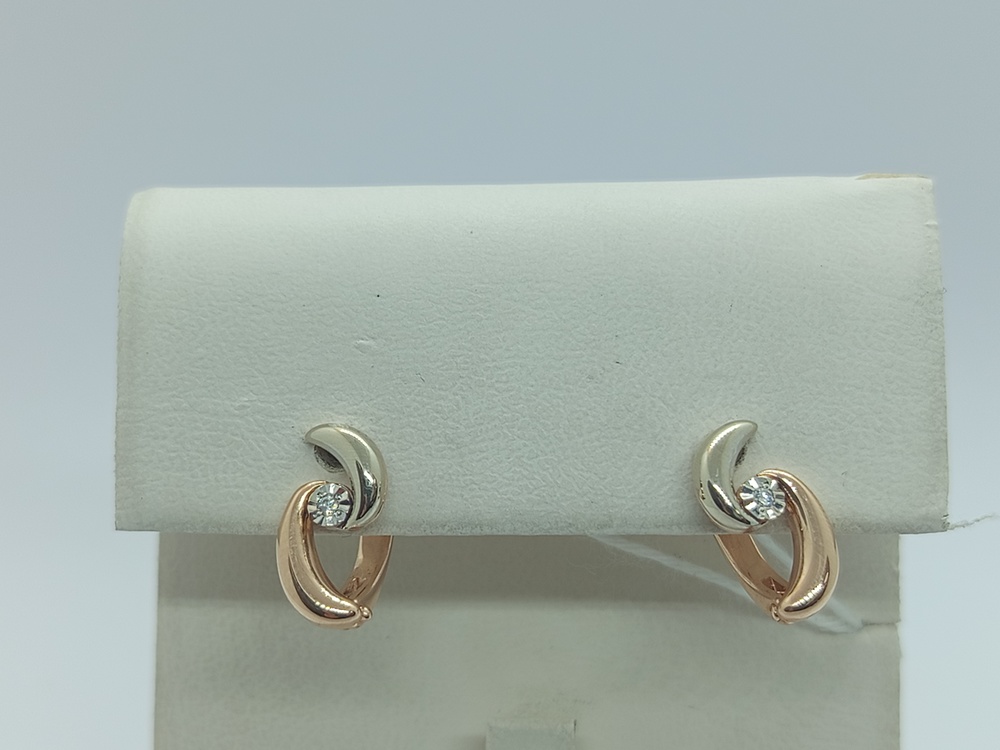 СЕРЬГИ БРИЛЛИАНТ (Au 585)