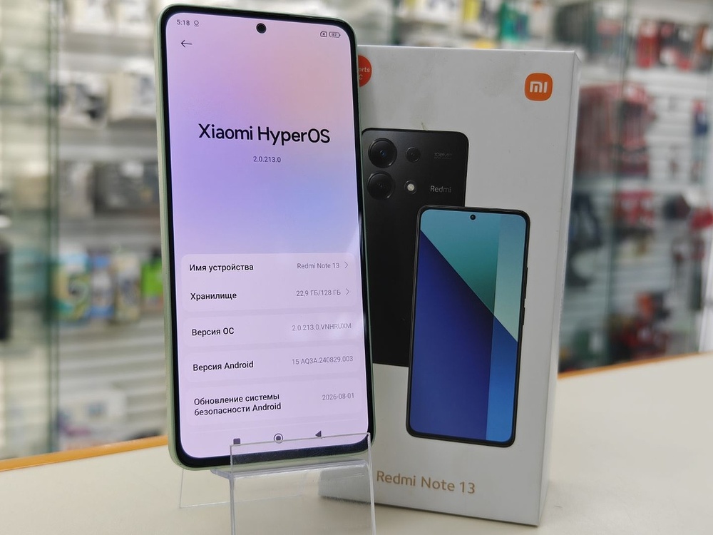 Смартфон Xiaomi Redmi note 13 8/128