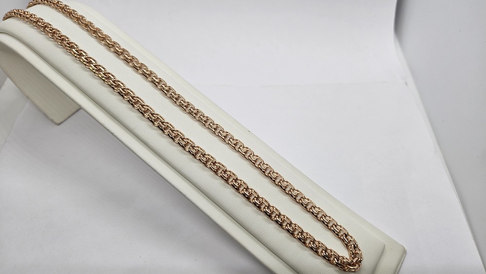 ЦЕПЬ ПОЛНОВЕСНАЯ Бисмарк (Au 585)