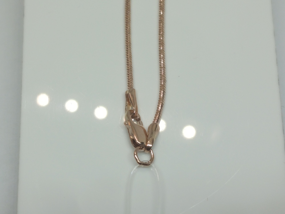 ЦЕПЬ ПОЛНОВЕСНАЯ Жгут(снейк) (Au 585)