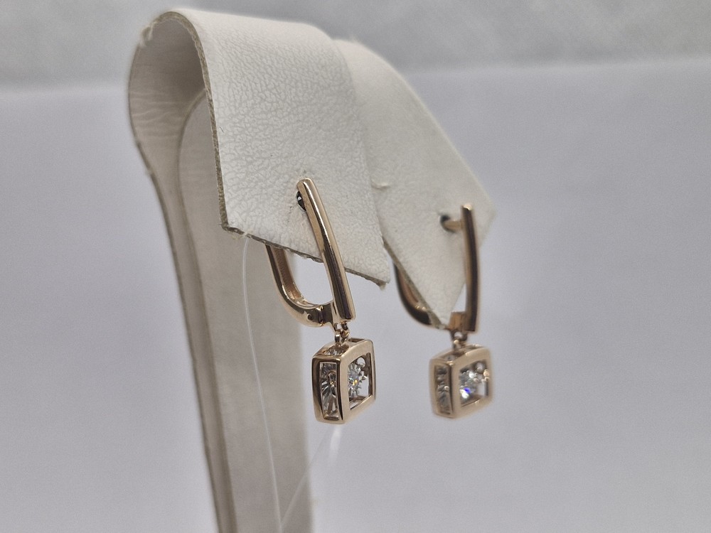 СЕРЬГИ БРИЛЛИАНТ (Au 585)