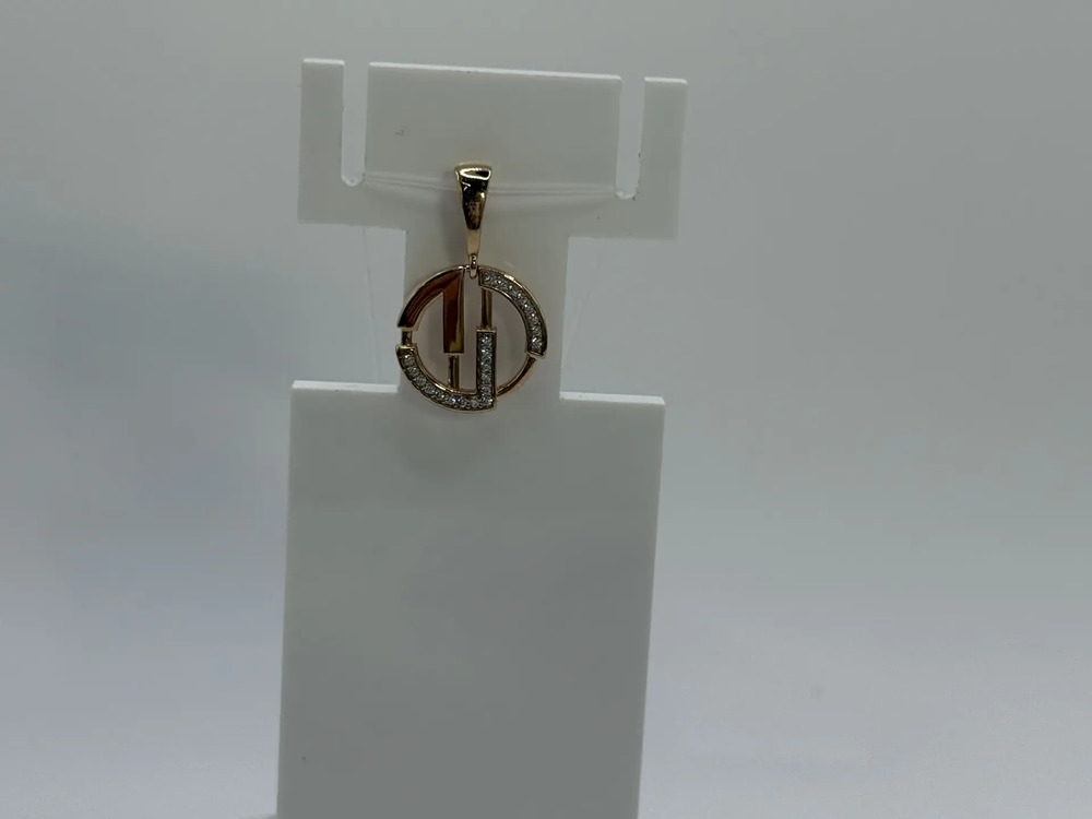 ПОДВЕСКА С КАМНЯМИ (Au 585)