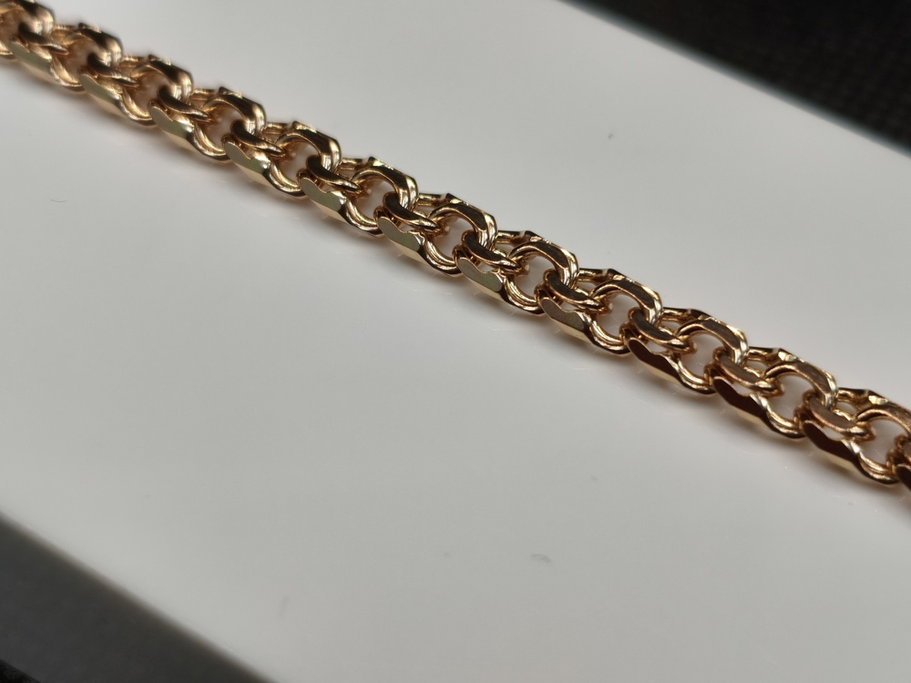 БРАСЛЕТ ПОЛНОВЕСНЫЙ Бисмарк (Au 585)