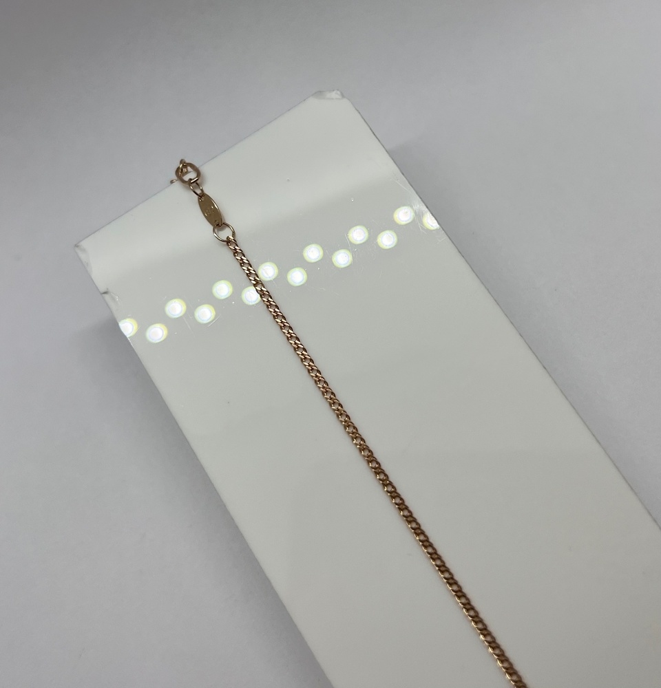 БРАСЛЕТ ПОЛНОВЕСНЫЙ Ромб двойной Au 585