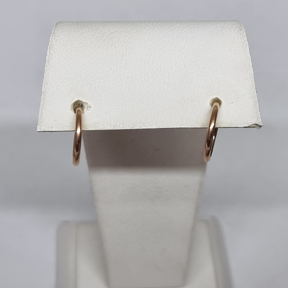 00-62-0132-00 СЕРЬГИ КОНГО без камня (Au 585)