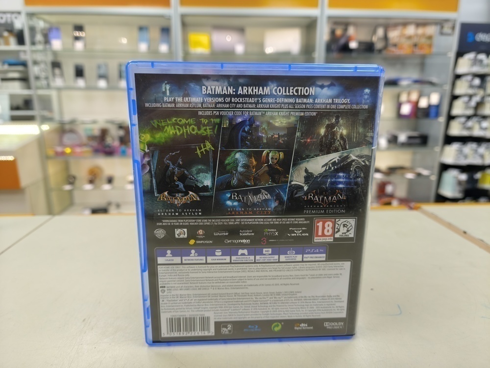 Игра Playstation 4 Batman Arkham Collection