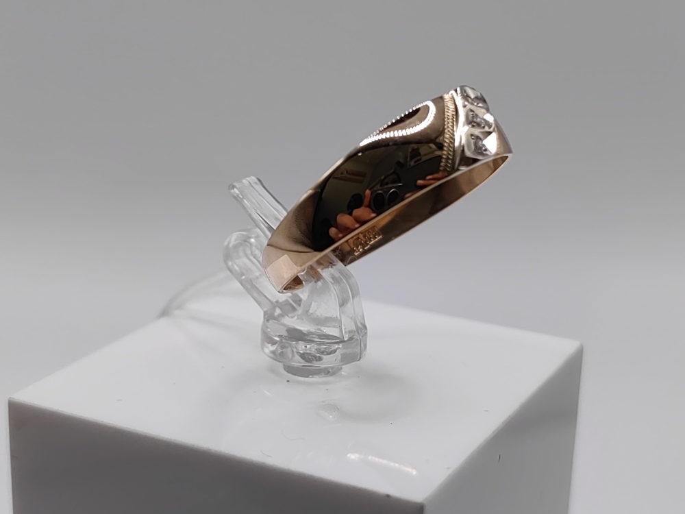 КОЛЬЦО БРИЛЛИАНТ Au 585