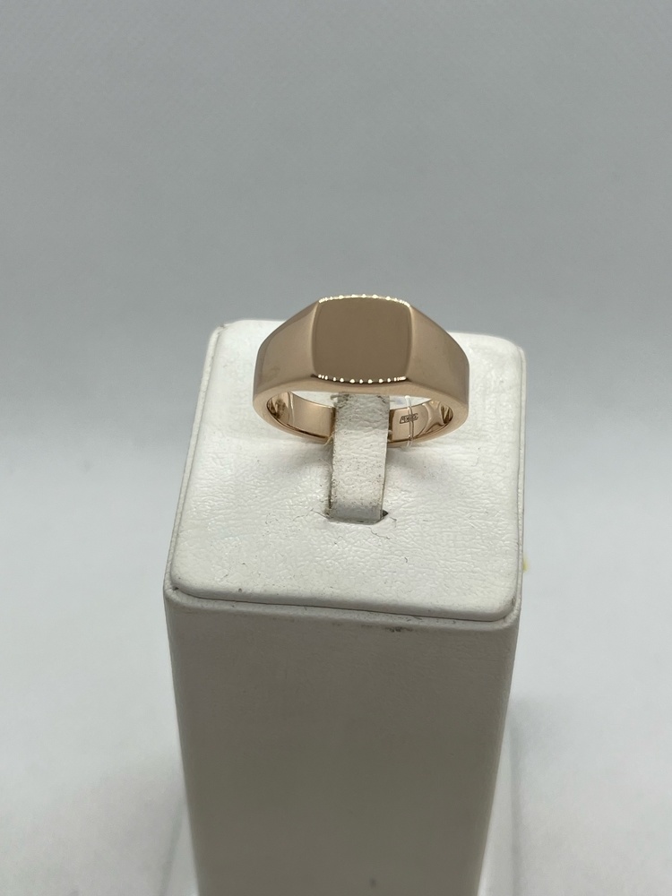 КОЛЬЦО ПЕЧАТКА без камня (Au 585)