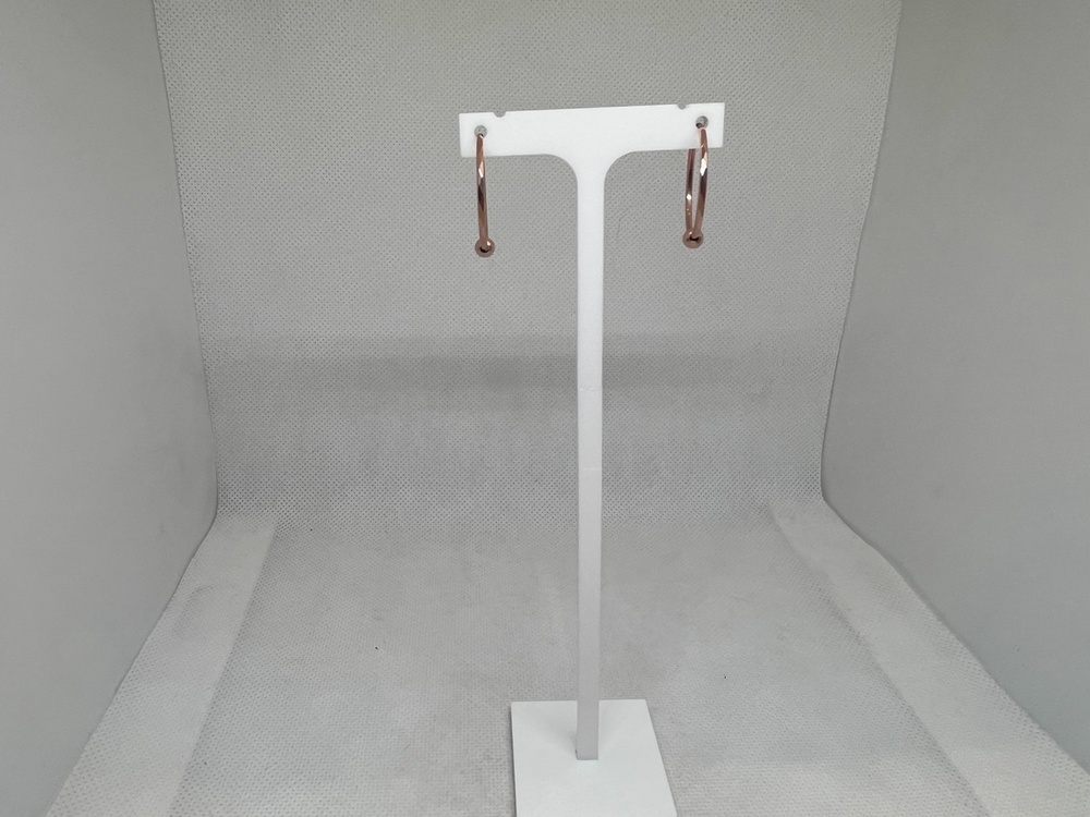 СЕРЬГИ КОНГО без камня (Au 585)