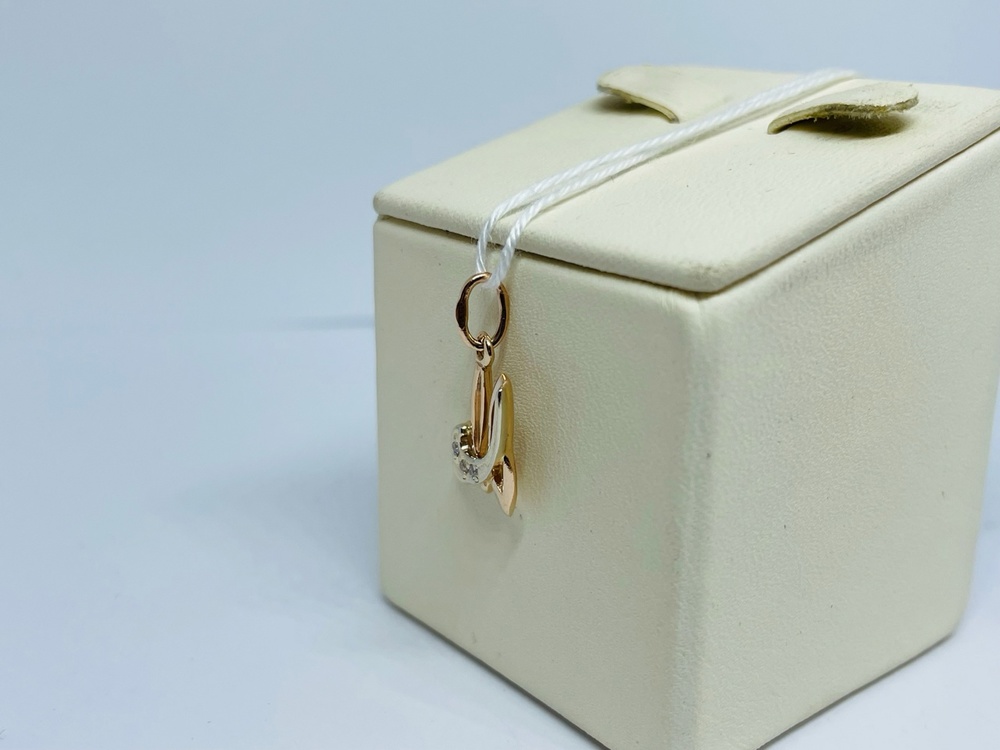 ПОДВЕСКА С КАМНЯМИ (Au 585)