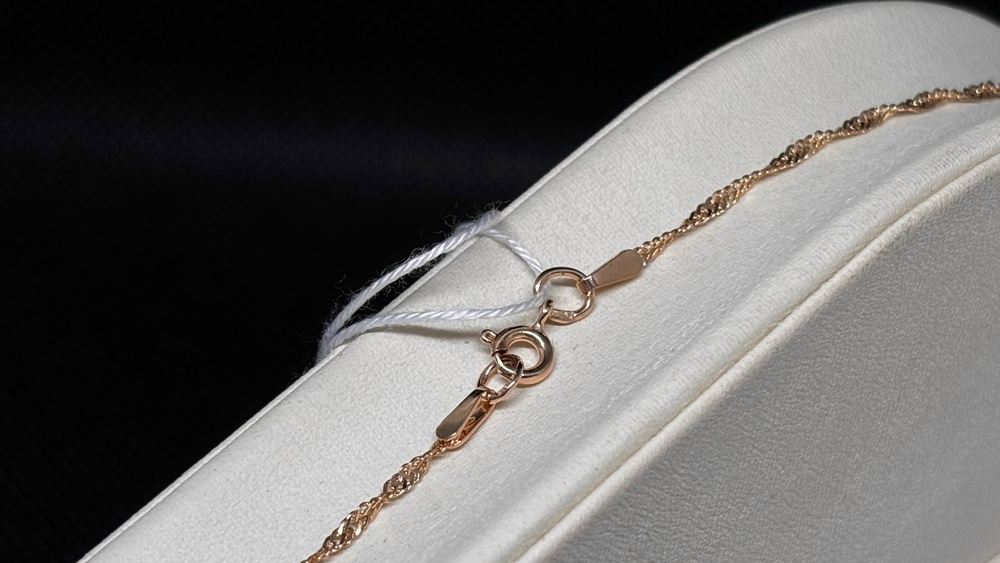 ЦЛСИ585 ЦЕПЬ ПОЛНОВЕСНАЯ Сингапур (Au 585)