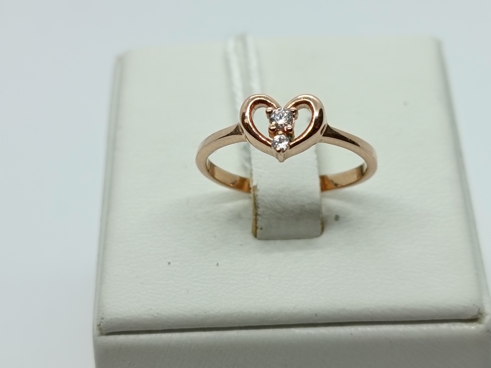 КОЛКМИ585 КОЛЬЦО С КАМНЯМИ (Au 585)