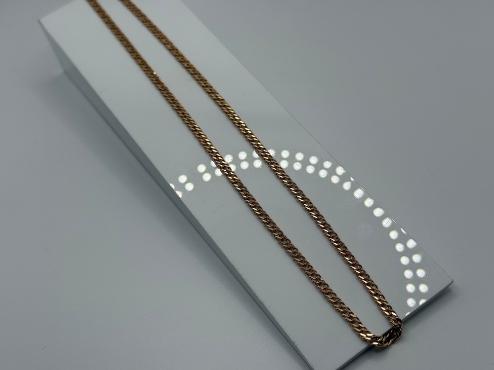 ЦПР2585 ЦЕПЬ ПУСТОТЕЛАЯ Ромб двойной (Au 585)