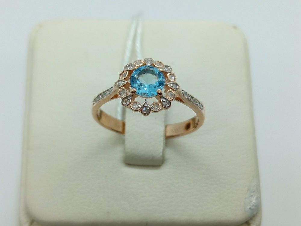 КОЛЬЦО БРИЛЛИАНТ Au 585