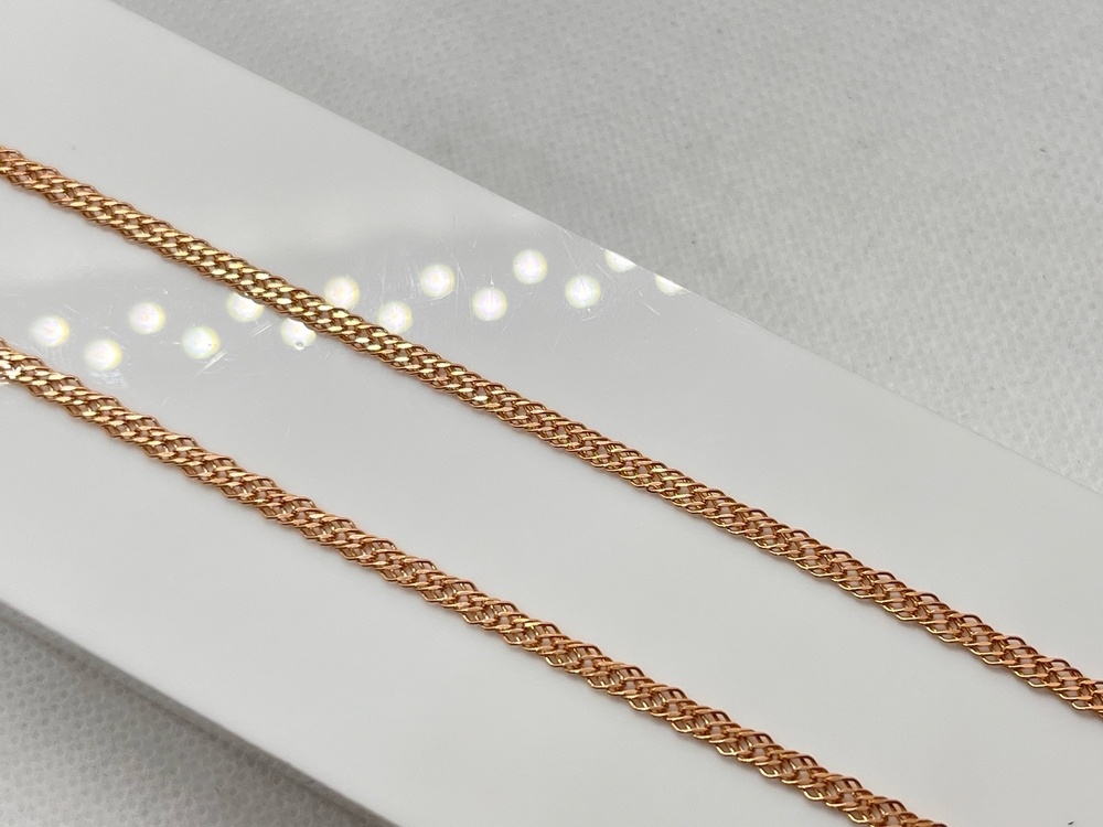 ЦЛР3585 ЦЕПЬ ПОЛНОВЕСНАЯ Ромб тройной (Au 585)