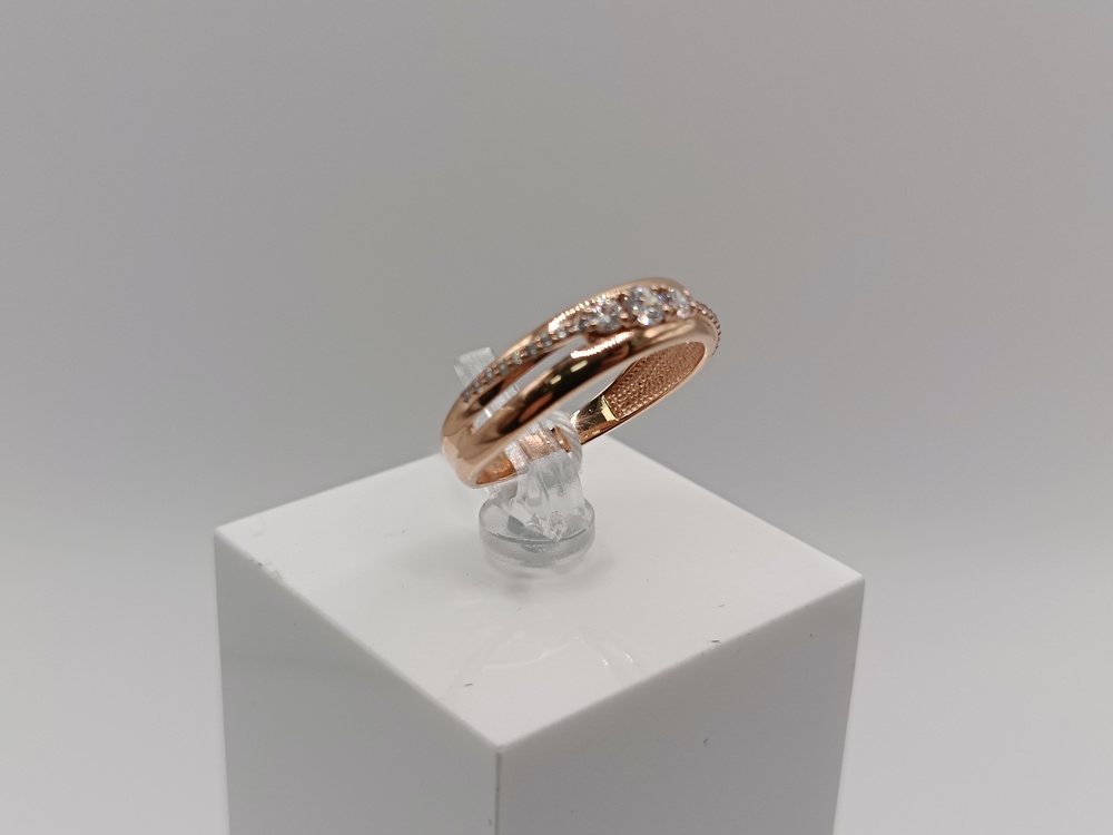 КОЛКМИ585 КОЛЬЦО С КАМНЯМИ (Au 585)