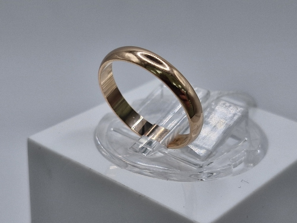 ОКГ4585 ОБРУЧАЛЬНОЕ КОЛЬЦО ГЛАДКОЕ 4 (Au 585)